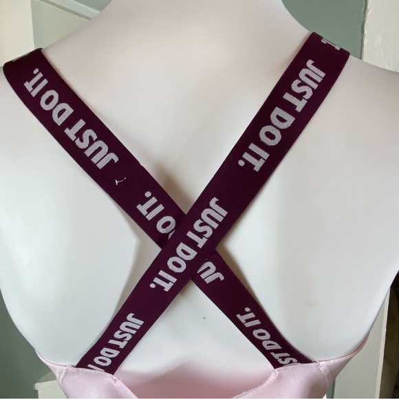 Nike Girls Kids Light Pink Cross-Back Tank Top Dri-Fit Large L - Picture 9 of 12